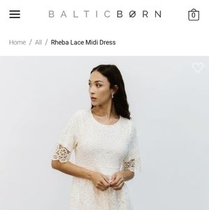 NWT BALTIC BORN Rheba Midi Dress L